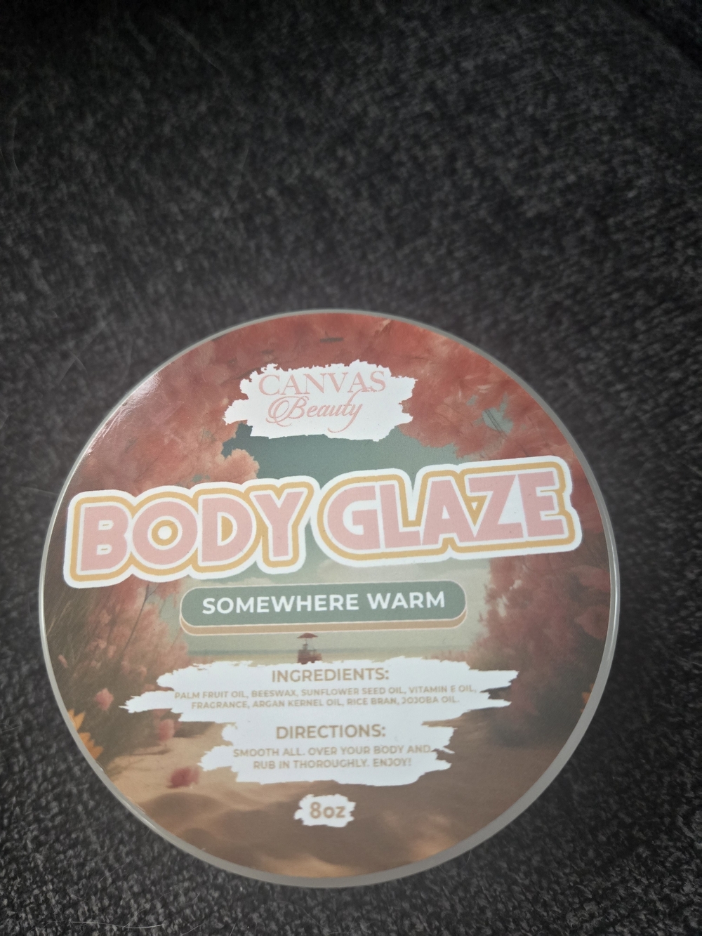 Body Glaze - Somewhere Warm (green & brown)